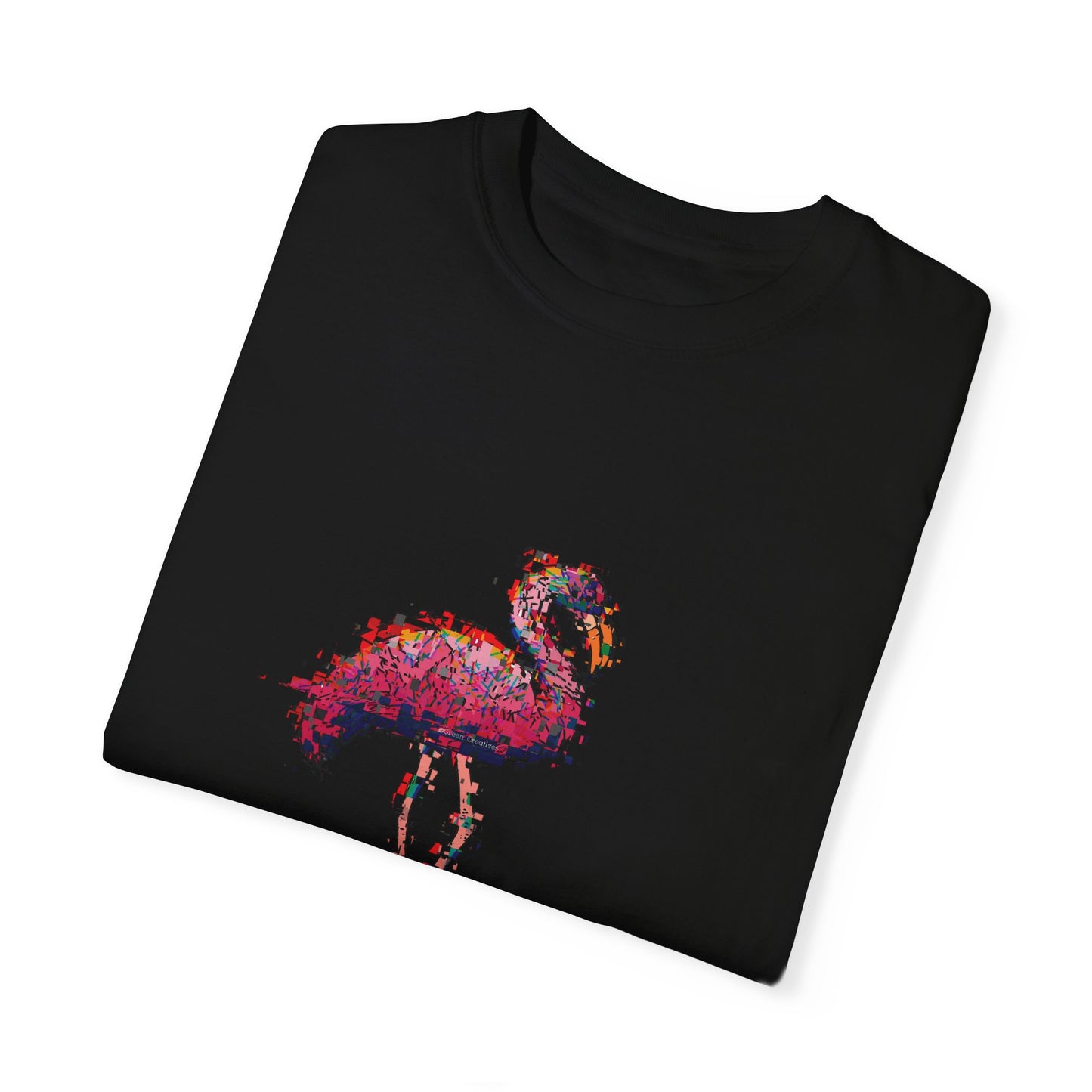 Glitched Flamingo T-shirt